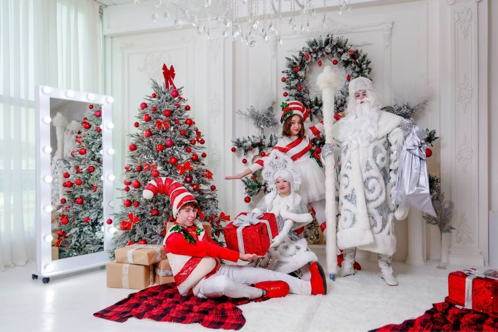 Новогодняя шоу-программа для детей и взрослых: Дед Мороз, Снегурочка