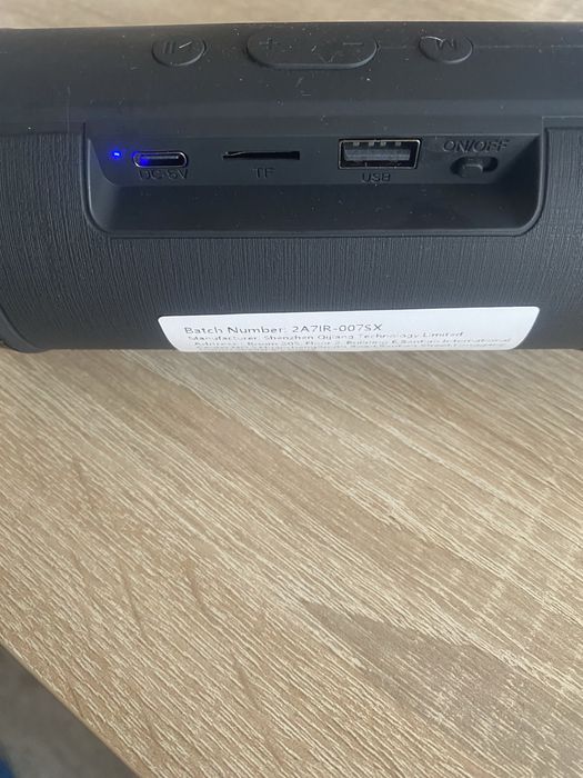 Преносима блутутонколона с usb зареждане