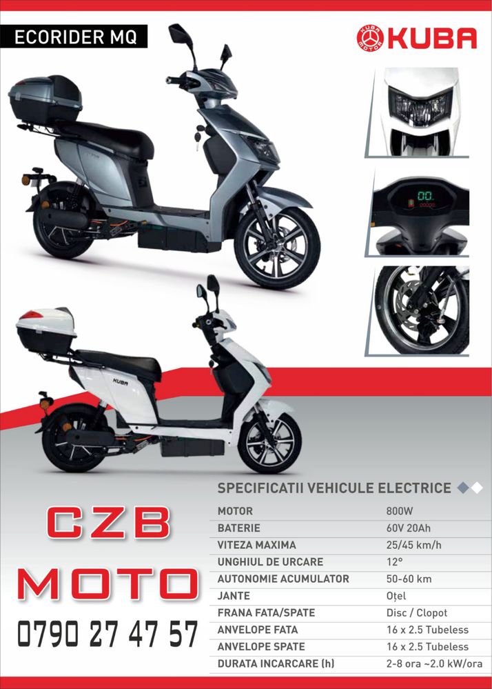 Triciclu electric , scuter , bicicleta