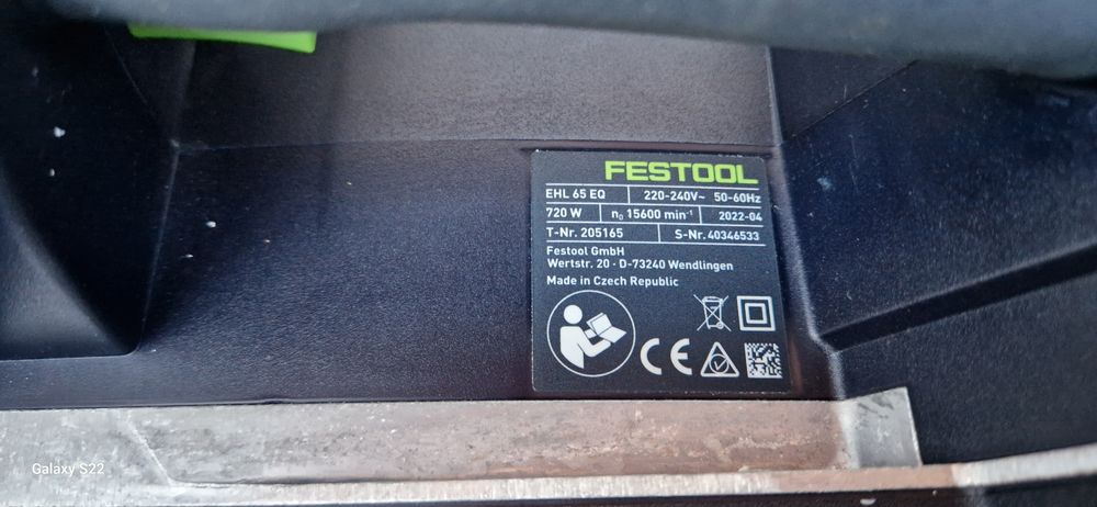 Festool ferestrau pendular rindea