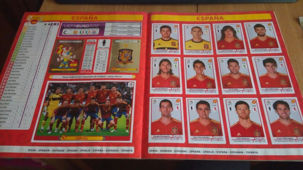 Vand/Schimb Album Euro 2012 Panini 82,5% completat Polonia Ucraina