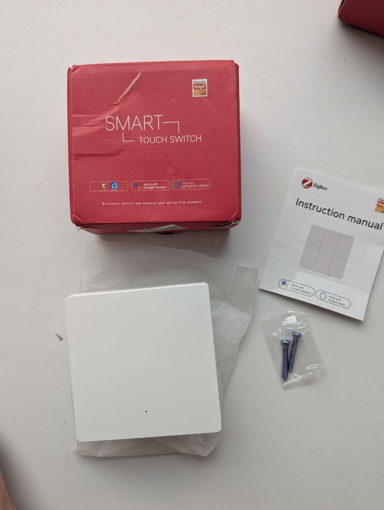 Умные выключатели tuya Smart (zigbee) без нейтральей
