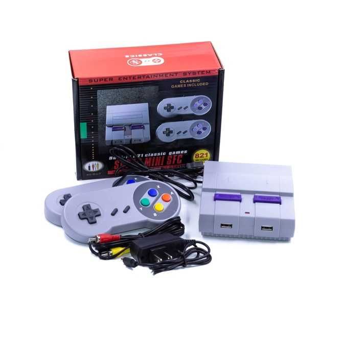 Игра Nintendo Нинтендо с 821 игри с два джойстика Танкове Супер Марио