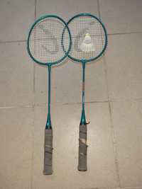 Vând/schimb Rachete badminton+fluturas