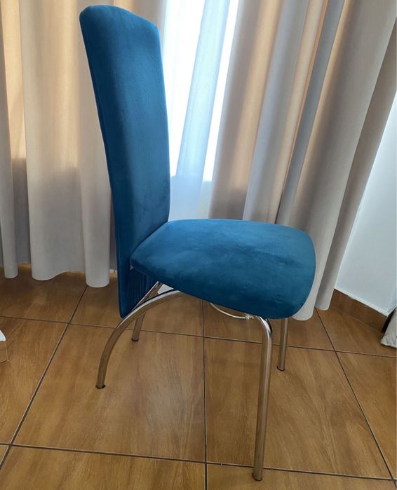 Set 4 scaune catifea