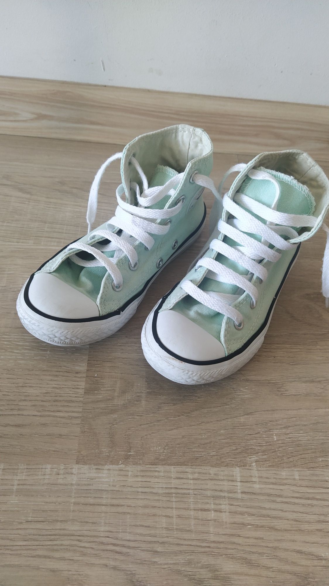 Кецове Converse в цвят мента 30 номер