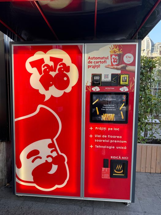 Automate de cartofi prâjiti, funcționalitate 24/7, remote control