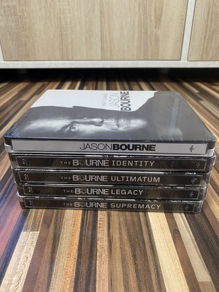 Blu-ray The Bourne series 1-5 Complete Collection steelbook