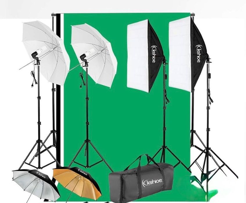 Осветление за студио softbox