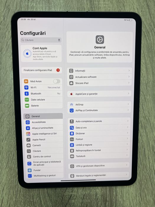 Ipad pro 11 inch M4 256 gb 100 baterie cod: 20817