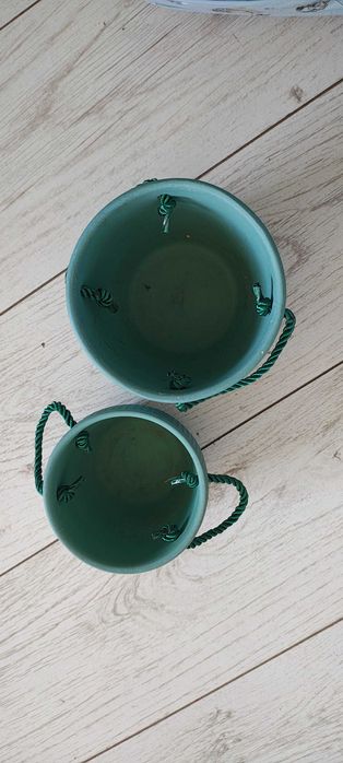 Set 2 ghivece de ceramica