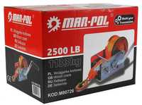 Ръчна лебедка с колан 2500LB- 1133кг              Mar-Pol