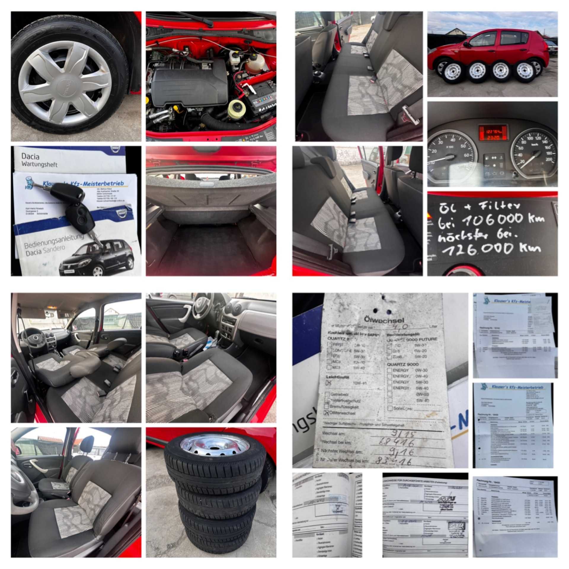 Dacia Sandero*af.2010*import Germania*benzina*2 randuri de jante*clima