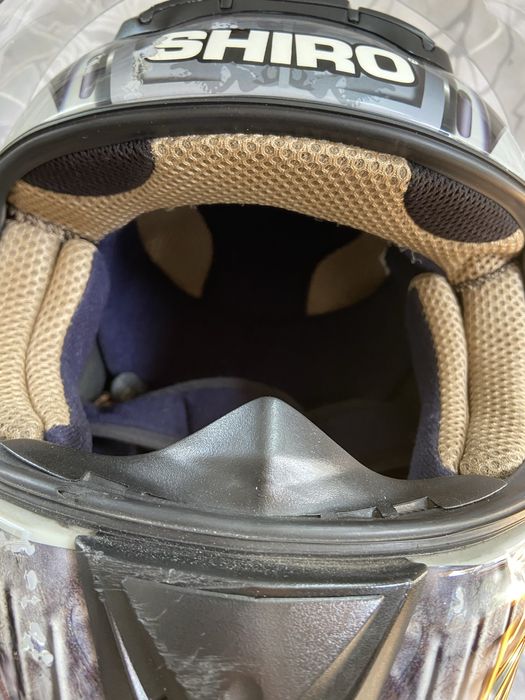 Пистова Каска За Мотор Shiro Размер XXL 61см