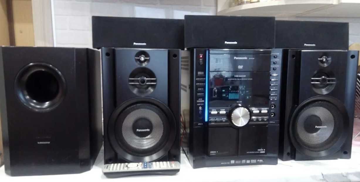 5.1 Домашний кинотеатр Panasonic sc vk76 0Bluetooth сабвуфер USB.
