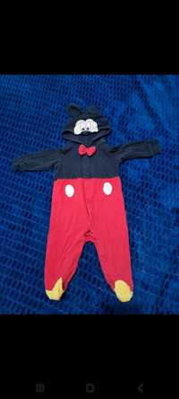 Salopeta Mickey Mouse costum Disney 3-6 luni