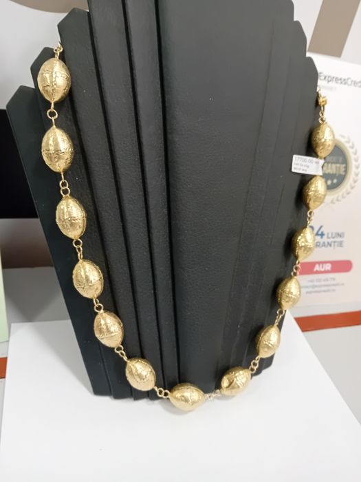 Colier aur 14k 48.72g (ag24 Harlau b.43599)