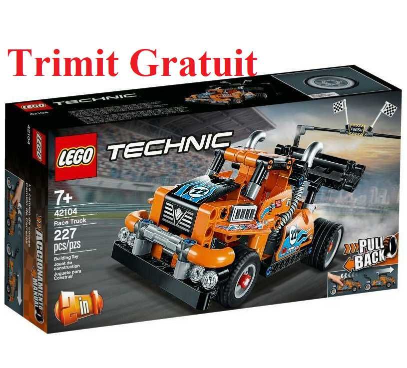 -30% Lego Technic [2in1] Camion si Masina de curse,42104,Trimit Gratis