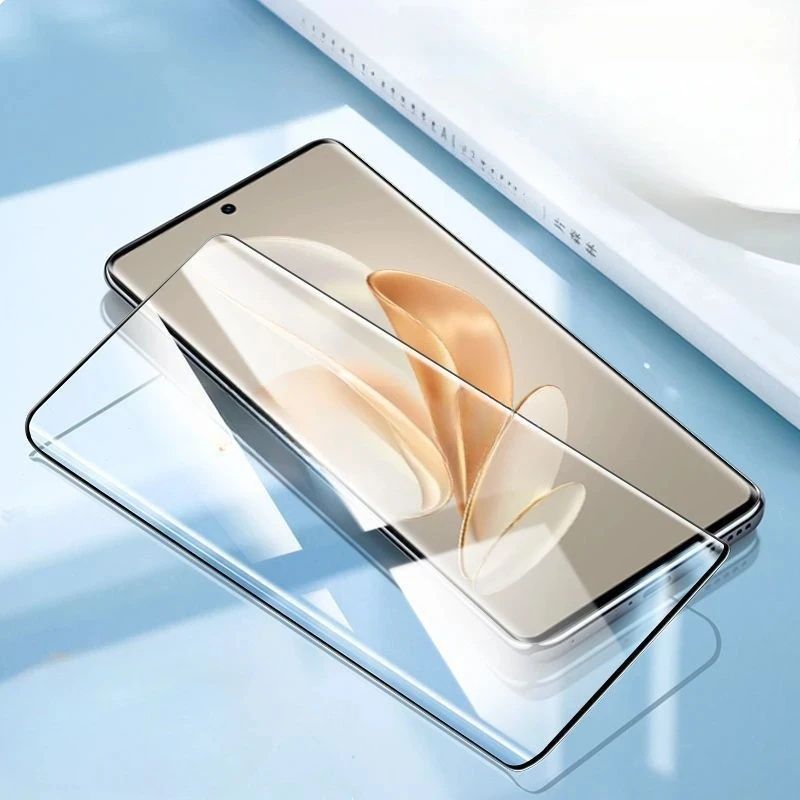 Huawei Pura 70 Pro / 70 Ultra / 3D ЦЯЛО ЛЕПИЛО Извит стъклен протектор