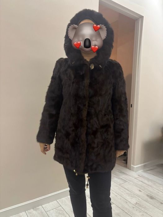 Шуба норковая теплая