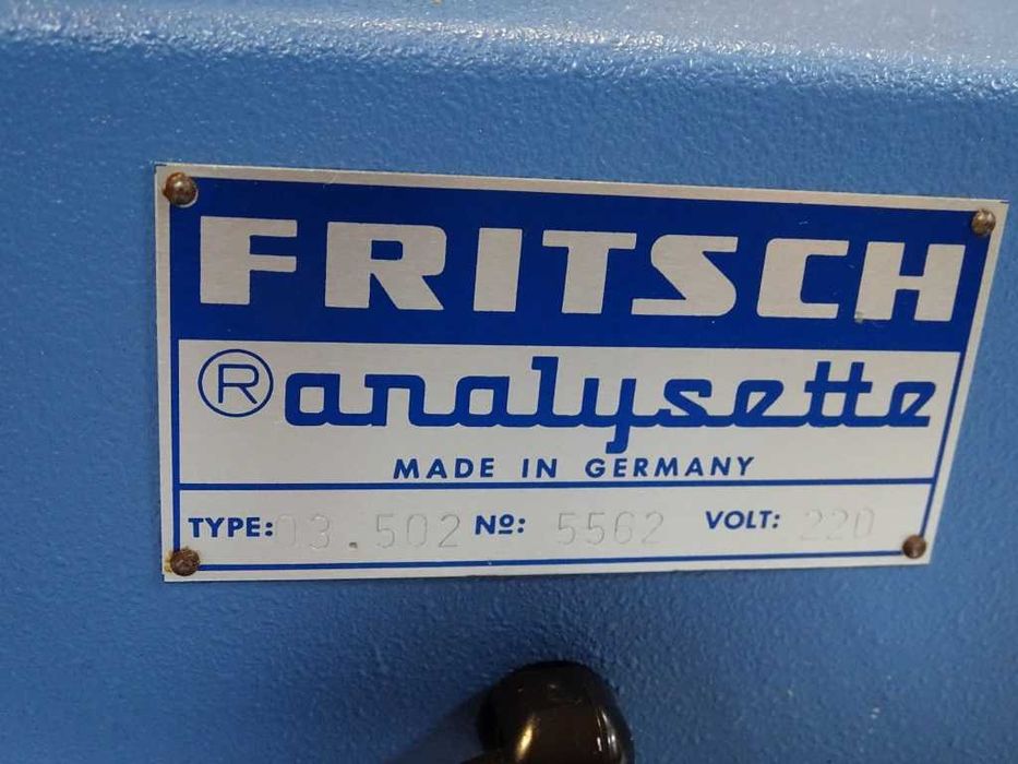 Лабораторно електромагнитно вибрационно сито Fritsch Analysette 03.502