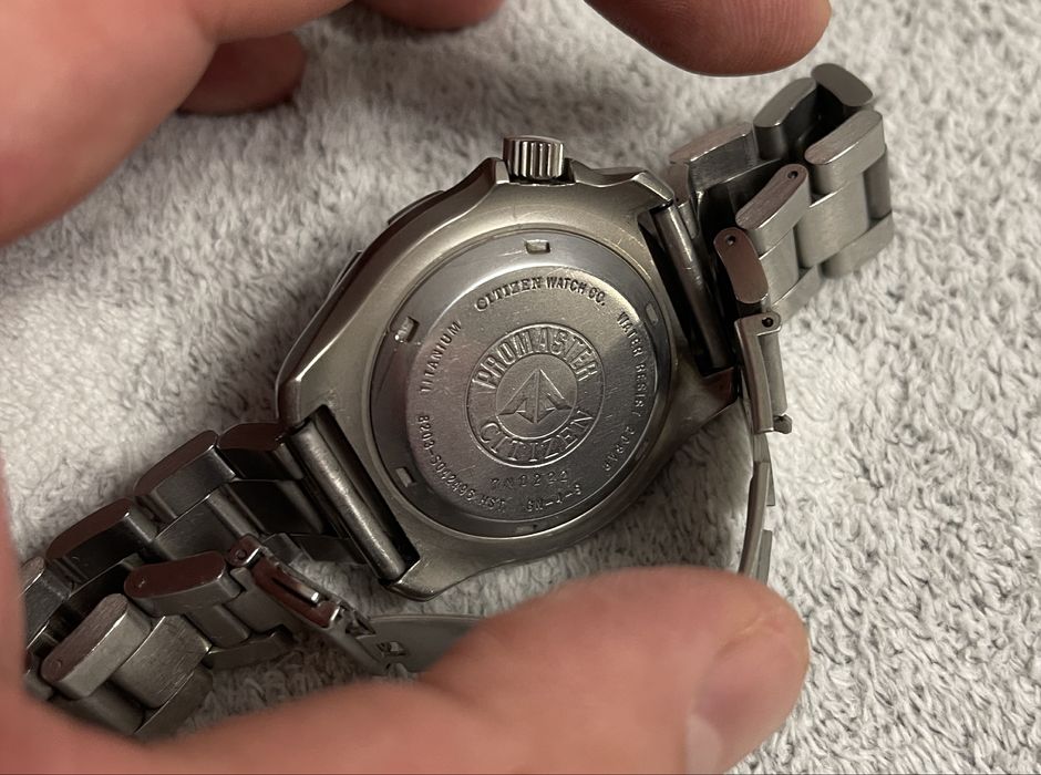 Ceas automatic original diver Citizen promaster din titan