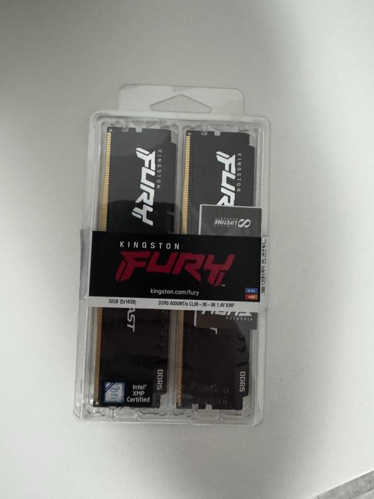 Memorie Kingston FURY Beast 32GB DDR5 6000MHz CL30 Dual Channel Kit