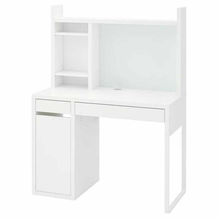 Birou si unitate suplimentara inalta MICKE IKEA