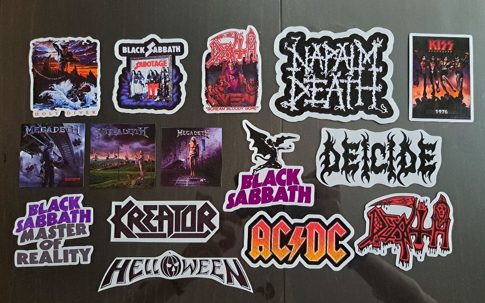 Стикери по ваш вкус - метъл и рок