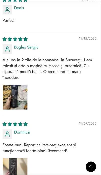 Blender Portabil USB – 700 ml, Baterie 6 000 mAh, Garanție 2 Ani