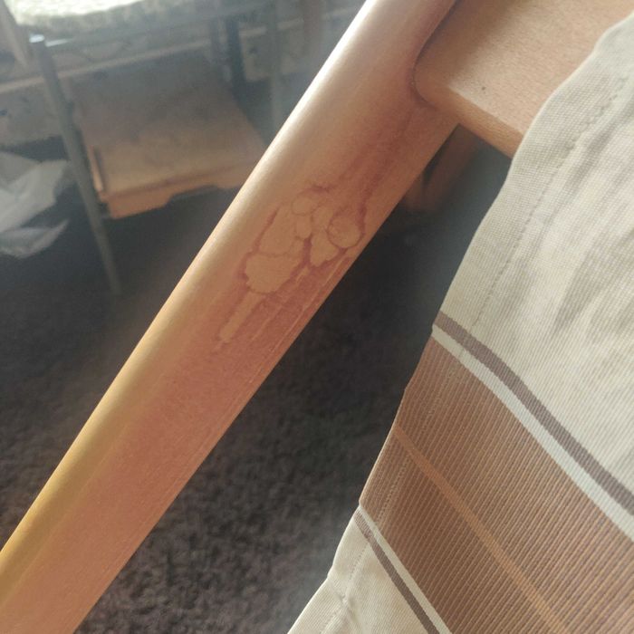 Дървен стол/шезлонг, сгъваем, 3 позиции, за градина/тераса/басейн- 2бр