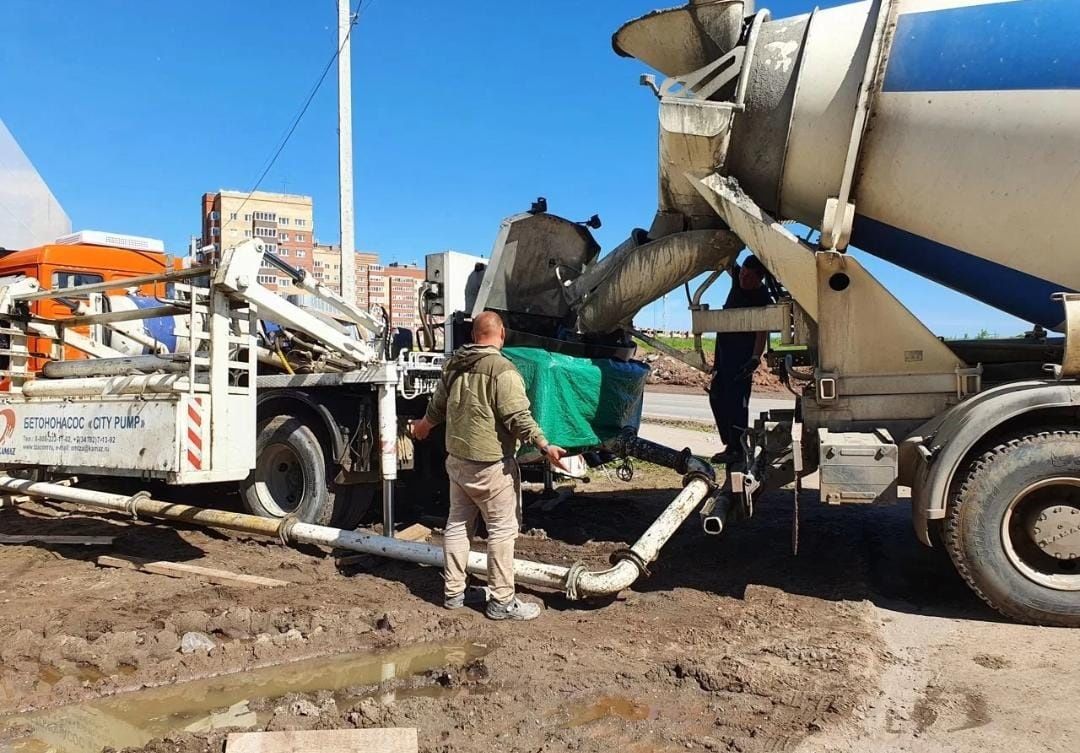 Бетон м3 Бетонный Завод Бетонамешалка Бетонная Смесь  Миксер Строитель