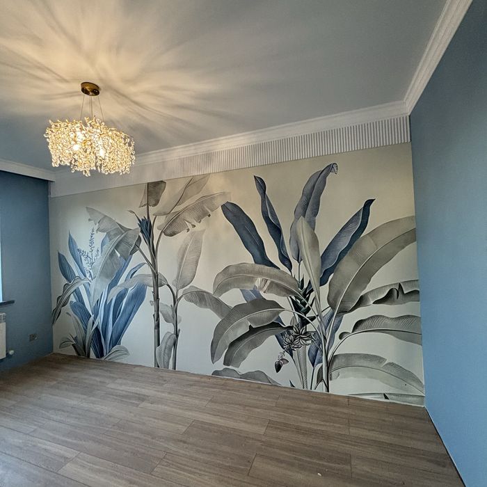 Поклейка обоев. Фото обои на заказ 3D