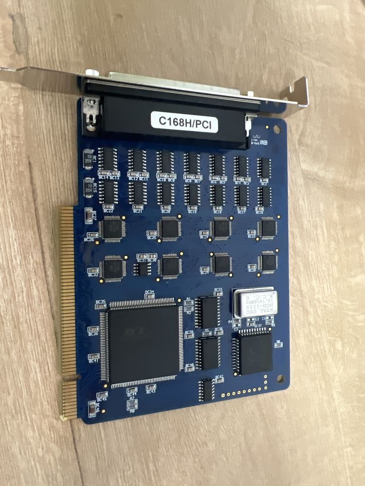 Плата MOXA C168/PCI