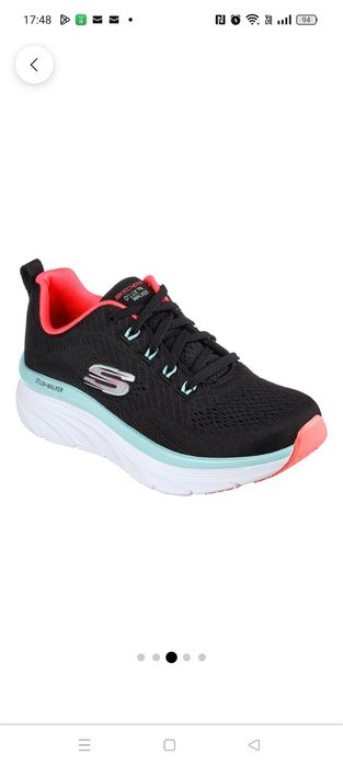 Sketchers Relaxed Fit de plasă D'Lux Walker Fresh Finesse+ candelă