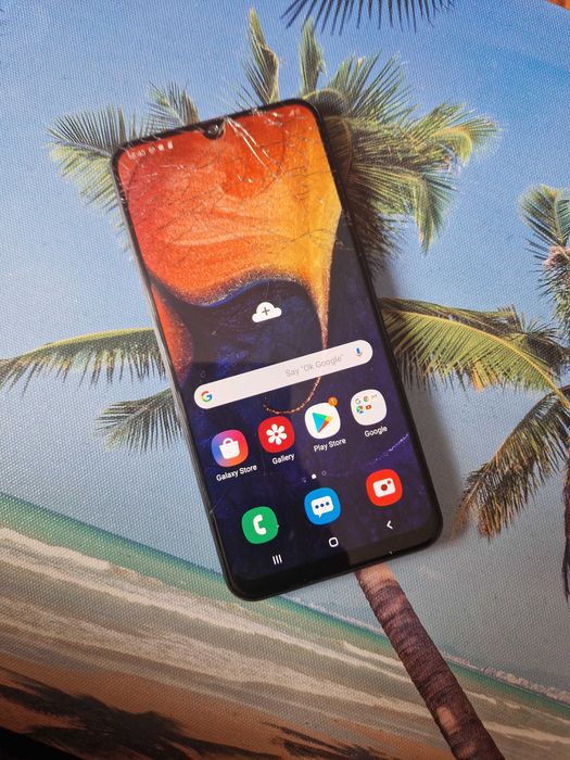 Samsung A50 - Ecran fisurat -