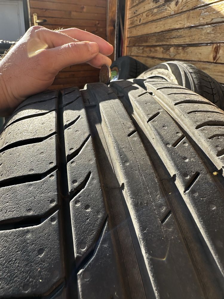 Джанти Autec 16 цола хром, 5x110 J7,5  с гуми 205/55 R16