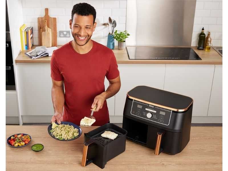 Еър фрайър Ninja Foodi MAX Dual Zone AF400EUCP, 9.5L