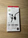 Cablu usb 3 in 1 hama iphone 1.5m