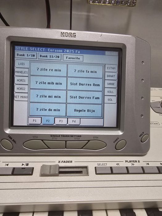 Set  korgpa2/mem 256 pa800/mem 128/introduceri noi returnele korg pa1