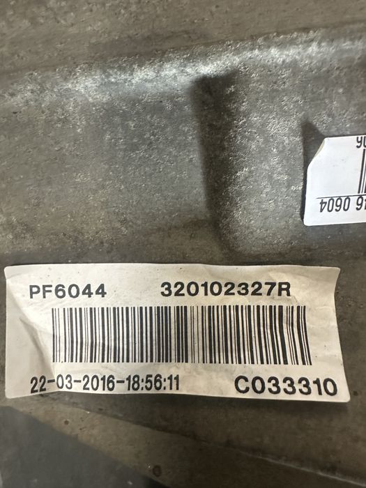 Cutie de viteze Renault Trafic PF6044 motor 1.6 dci an 2017