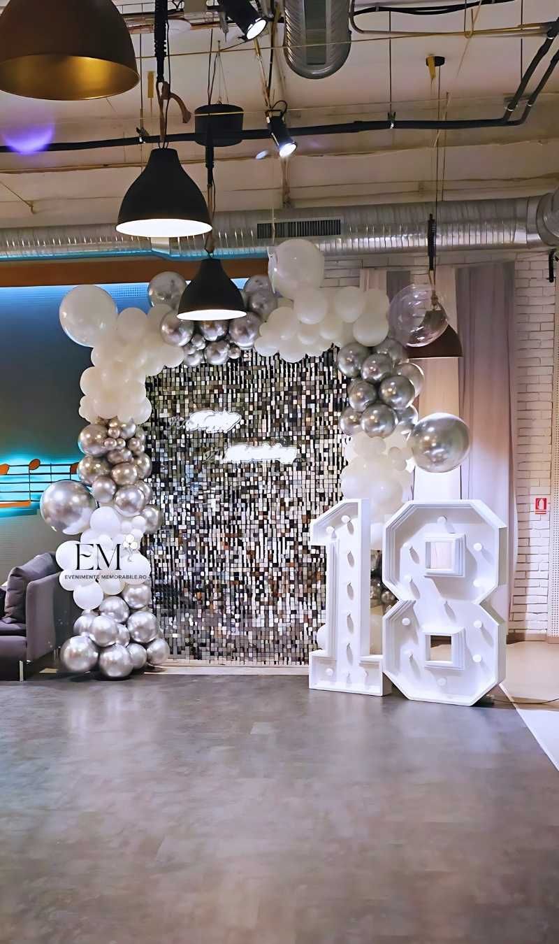 Decor Majorat / Decor Paiete 18 ANI / Arcada BALOANE 18 ANI-Zi Nastere