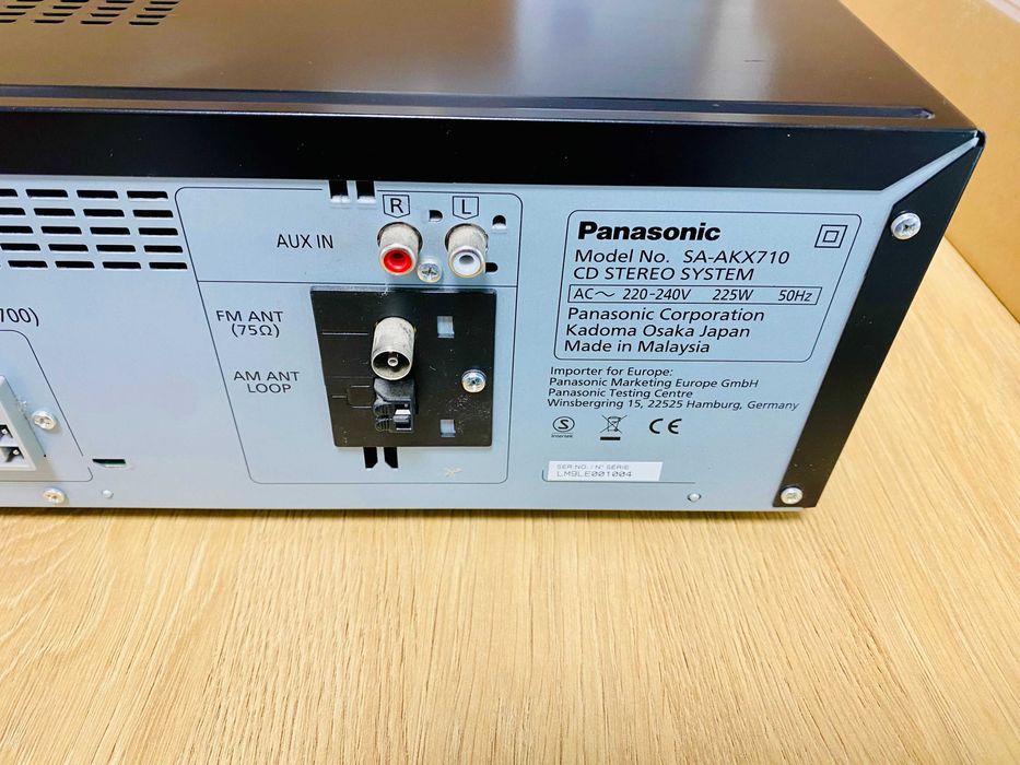 Panasonic SC-AKX710E-K, 2000W RMS, Bluetooth, Black