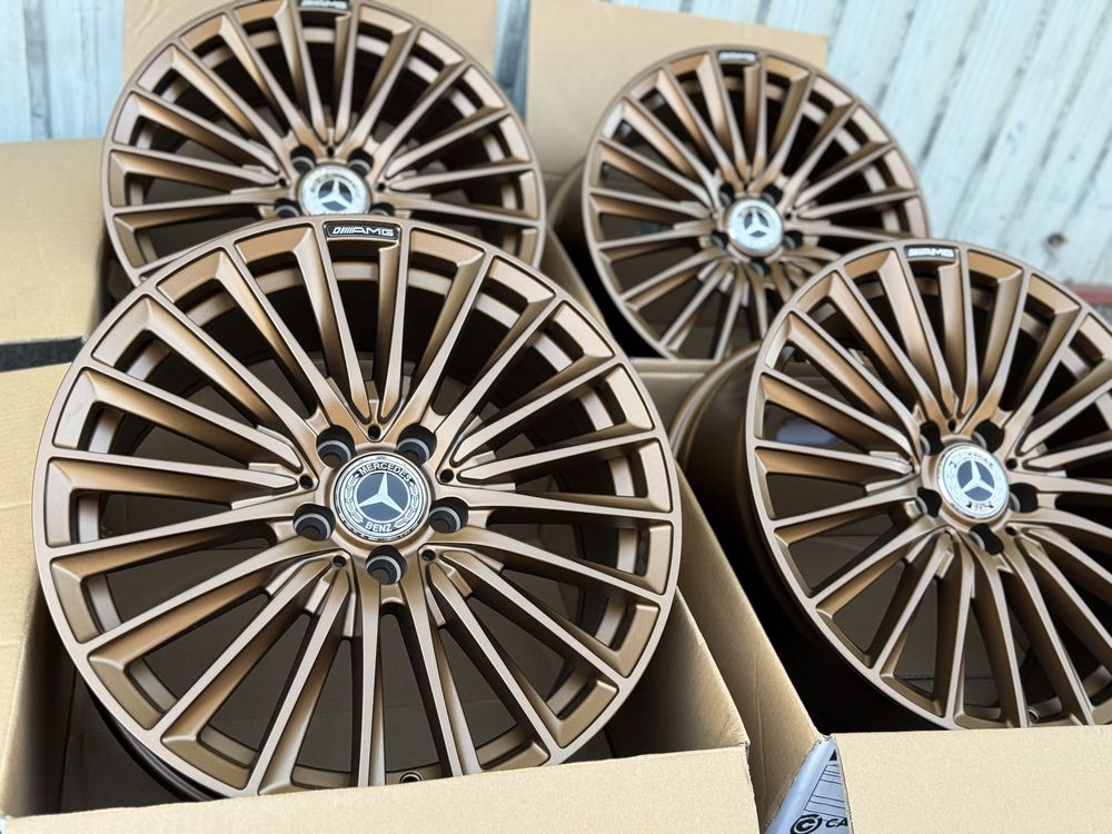 Jante aliaj noi MERCEDES AMG FULL BRONZE - 5x112 R18 8J ET45