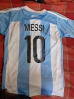 Tricou fotbal,copii/Messi,10,Argentina,2015/Adidas,8/12 ani,150 cm