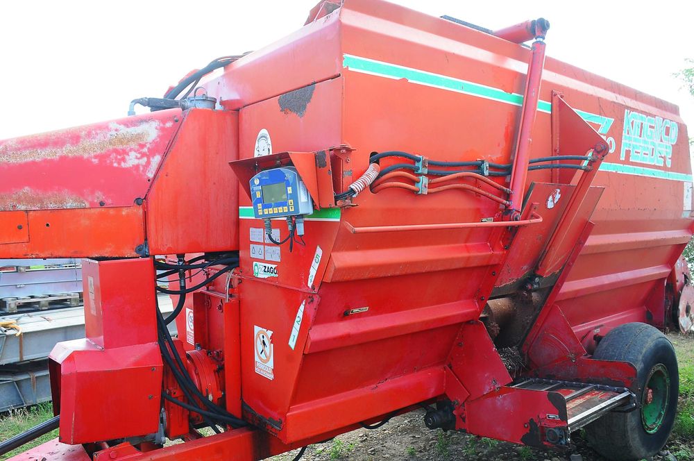 Remorca tehnologica 10 mc incarcare/descarcare automata, freza siloz