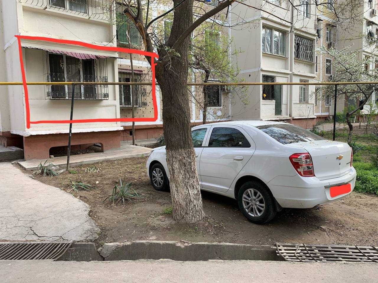 1 комнатная квартира в Яккасарае напротив Мечети