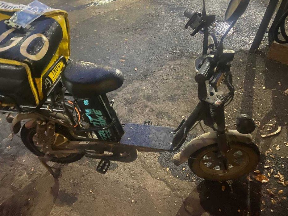 Электро вело с 3 аккумуляторами