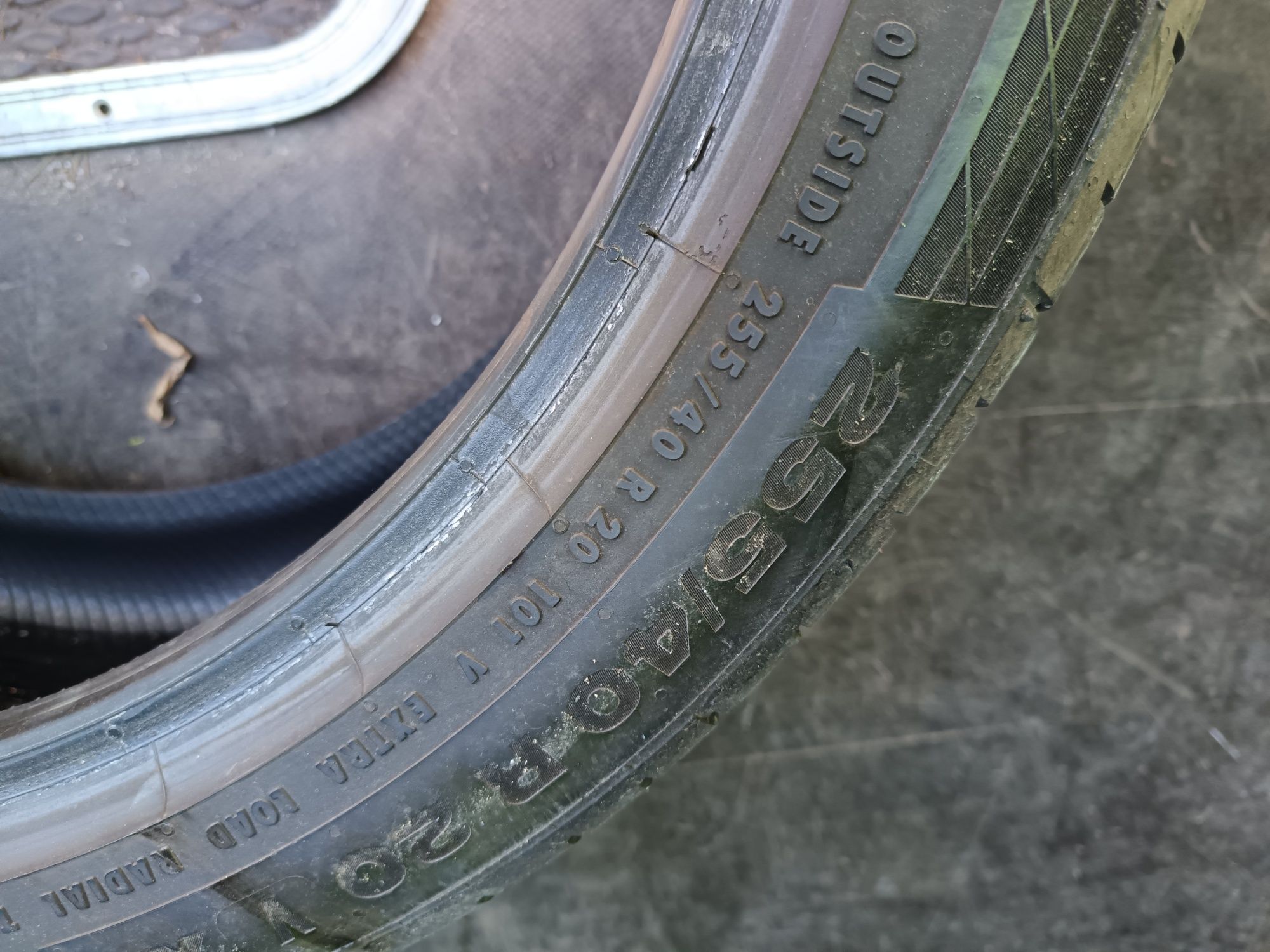 Anvelope vara 255 40 20 continental 2017 5mm