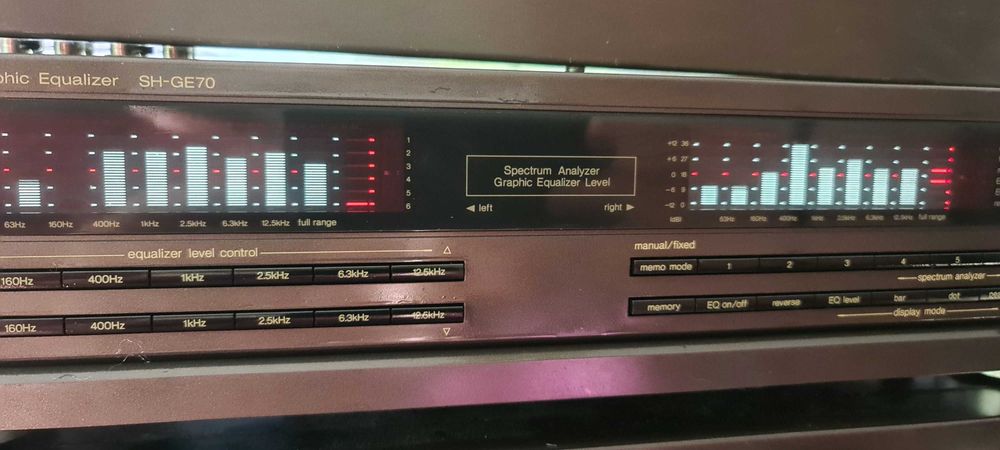 Egalizatoare amplificatoare technics sansui marantz harman k,akai